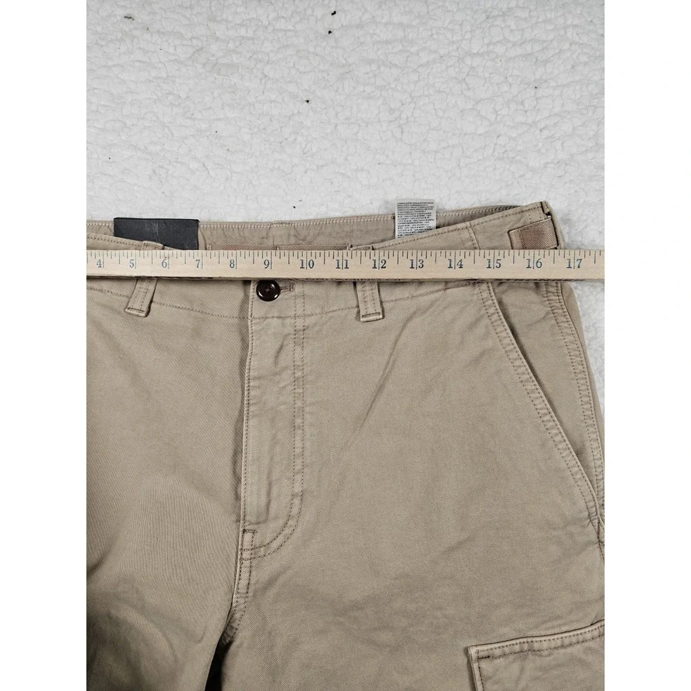 Banana Republic Maverick Cargo Pants‎ Mens 31S Tan Relaxed Fit Utility Military